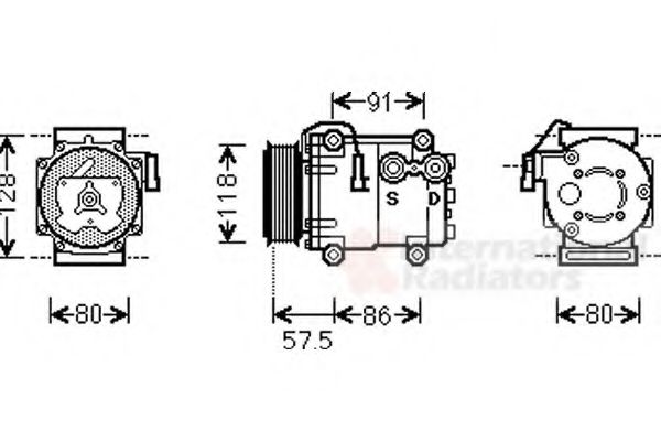 VAN WEZEL 1800K451