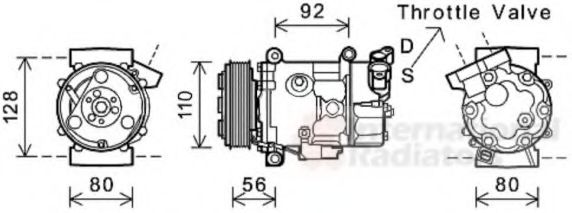 VAN WEZEL 0600K416