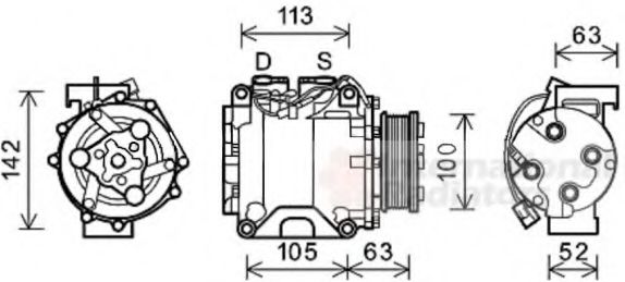 VAN WEZEL 2500K237