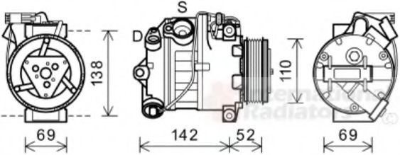 VAN WEZEL 0600K442