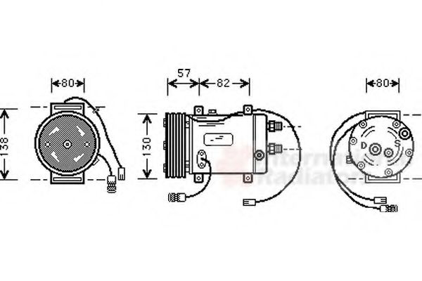 VAN WEZEL 0300K006