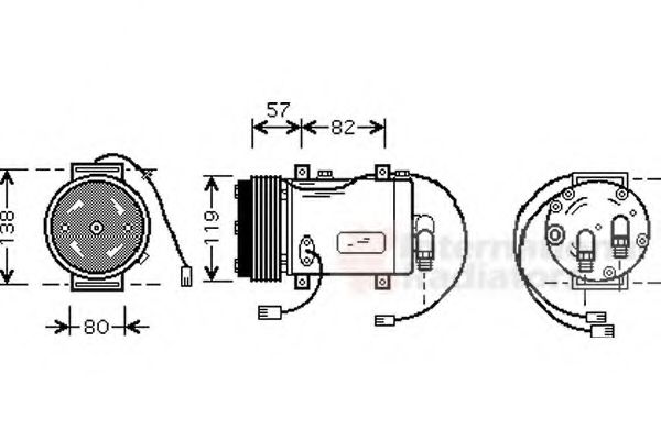 VAN WEZEL 0300K143