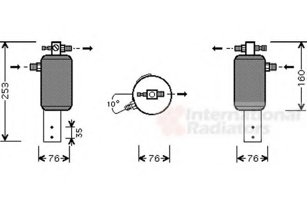 VAN WEZEL 0600D079