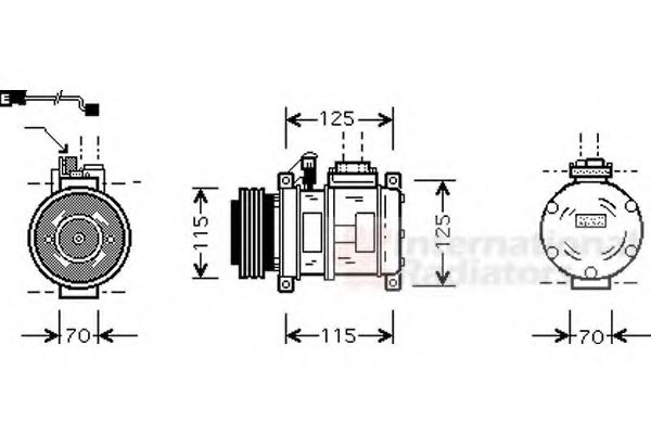 VAN WEZEL 0600K066