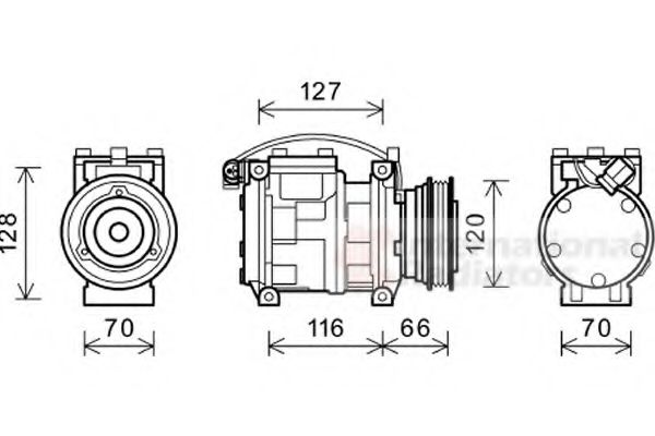 VAN WEZEL 0600K232