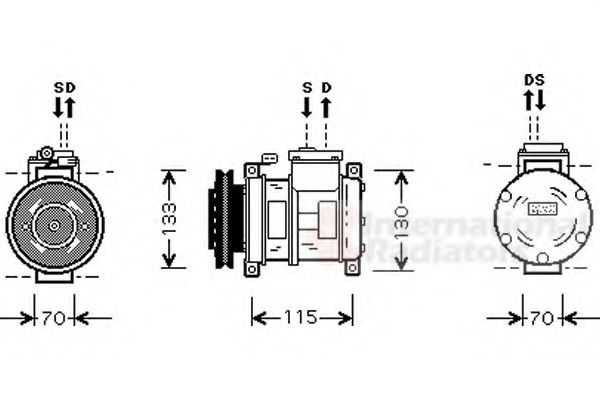 VAN WEZEL 0700K064