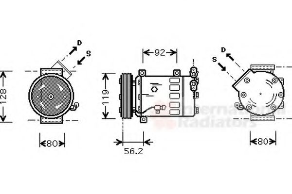 VAN WEZEL 0900K032