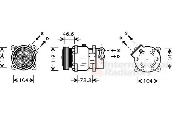 VAN WEZEL 0900K218
