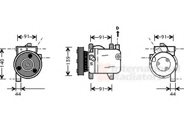 VAN WEZEL 1300K001