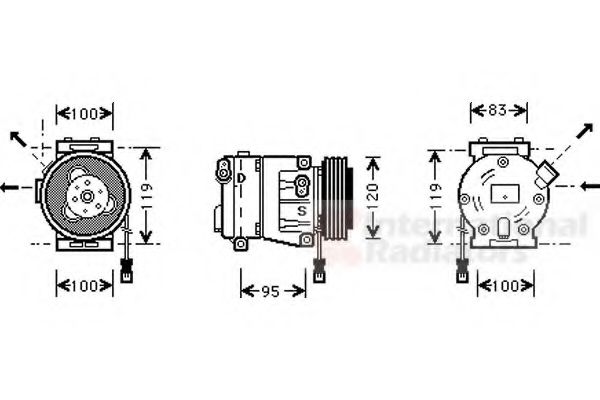 VAN WEZEL 1700K050