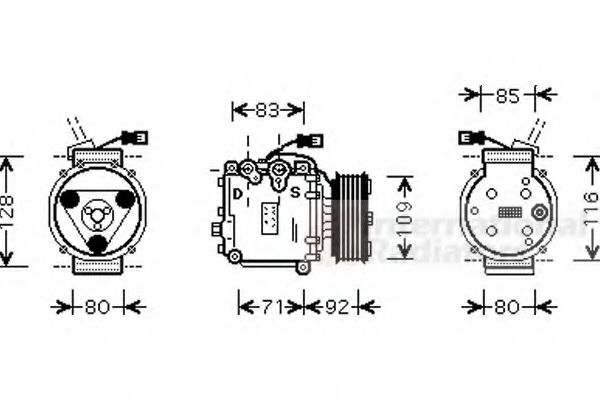 VAN WEZEL 2500K169