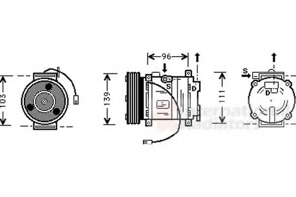 VAN WEZEL 2700K007