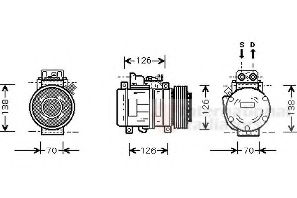 VAN WEZEL 3000K084