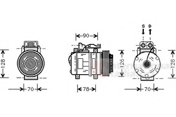 VAN WEZEL 3000K275