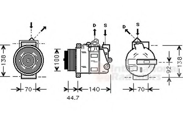 VAN WEZEL 3000K351