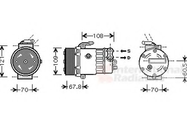 VAN WEZEL 3700K139