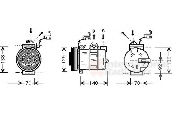 VAN WEZEL 3700K327