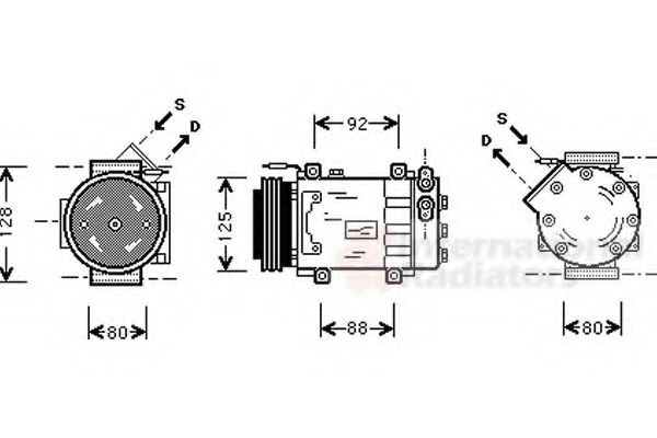 VAN WEZEL 4300K039