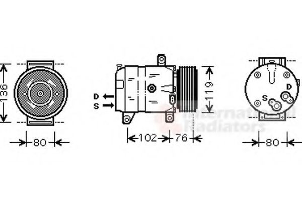 VAN WEZEL 4300K069