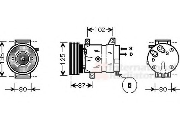 VAN WEZEL 4300K311