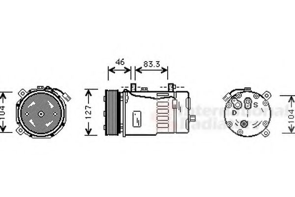 VAN WEZEL 5800K050