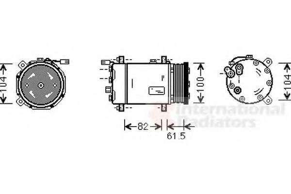 VAN WEZEL 5800K167