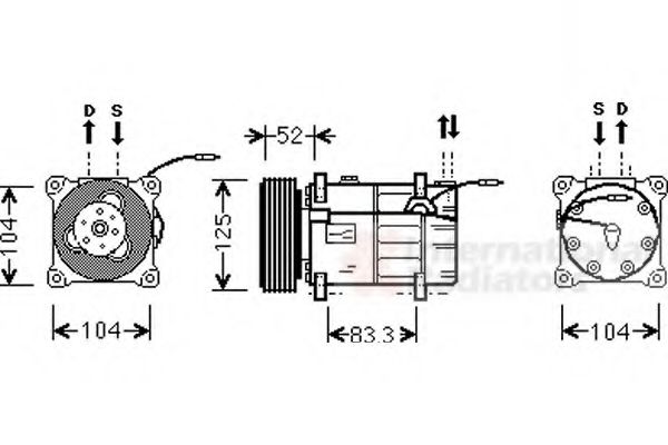 VAN WEZEL 5900K122