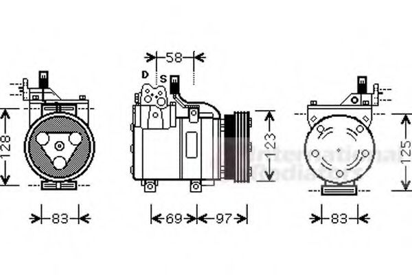 VAN WEZEL 8200K093