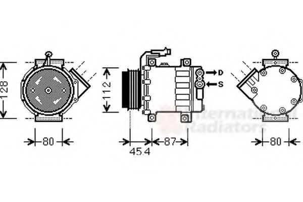 VAN WEZEL 1700K366