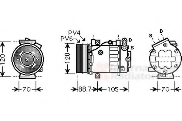 VAN WEZEL 1700K369