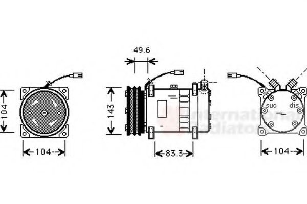 VAN WEZEL 1700K373