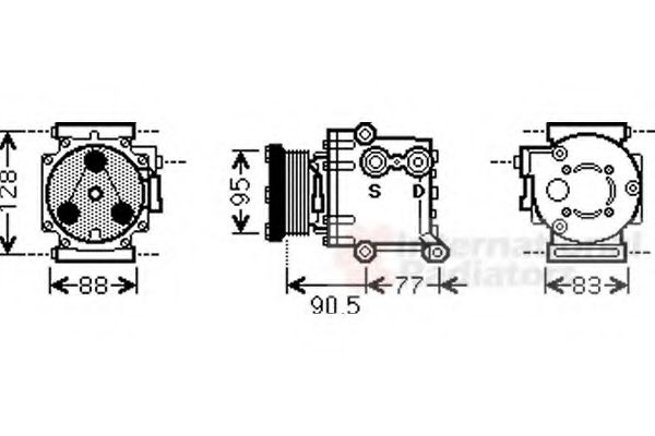 VAN WEZEL 1800K434