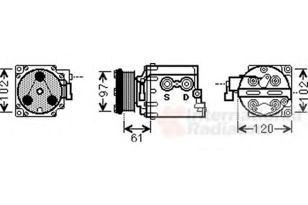 VAN WEZEL 1800K436