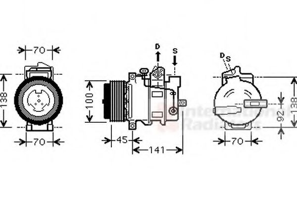 VAN WEZEL 3000K428