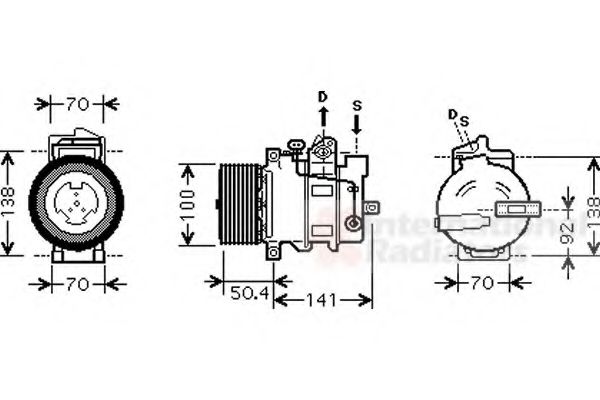 VAN WEZEL 3000K431