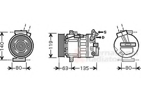 VAN WEZEL 4300K389