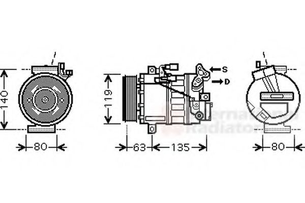 VAN WEZEL 4300K392