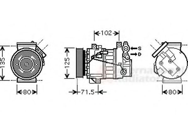 VAN WEZEL 4300K393