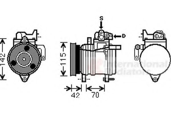 VAN WEZEL 8300K121