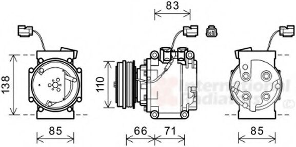 VAN WEZEL 2500K260