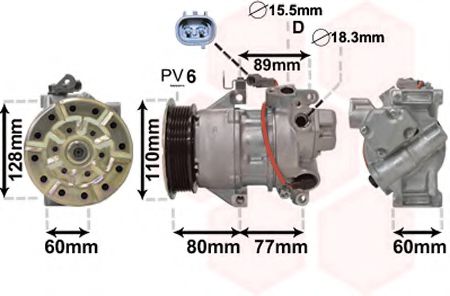 VAN WEZEL 5300K626