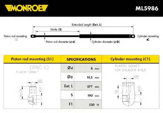 MONROE ML5986