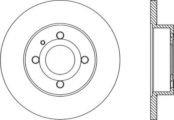 OPEN PARTS BDR1013.10