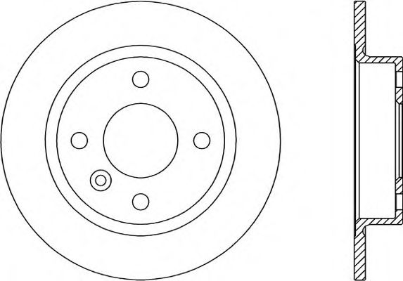 OPEN PARTS BDR1610.10