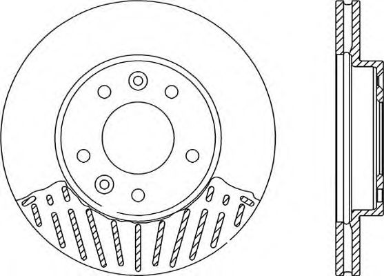 OPEN PARTS BDR2124.20