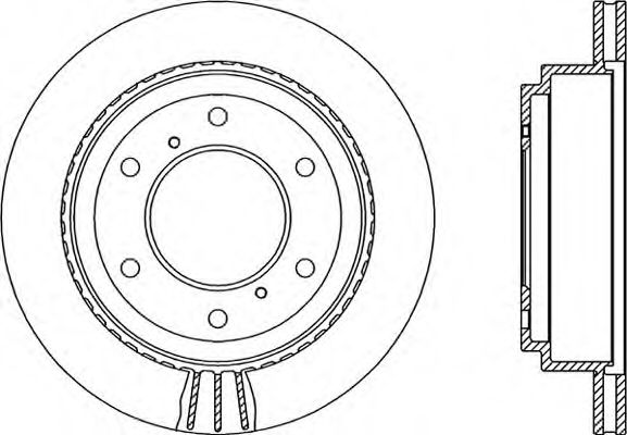 OPEN PARTS BDR2134.20