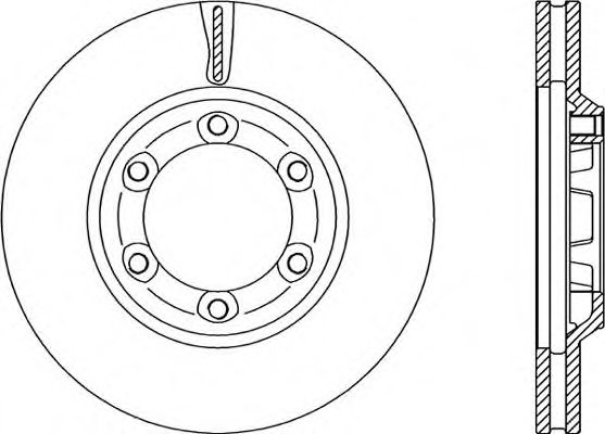 OPEN PARTS BDR2286.20