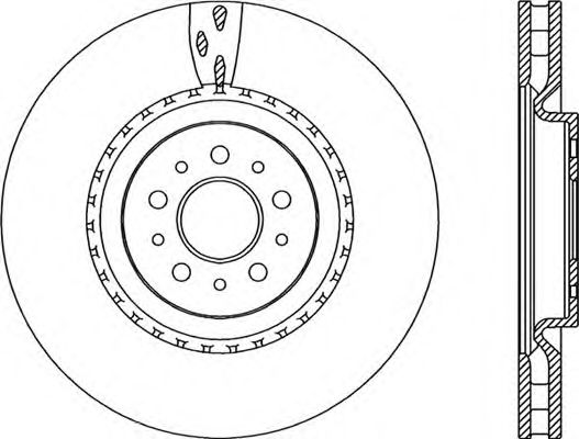 OPEN PARTS BDR2307.20