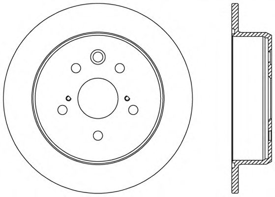 OPEN PARTS BDR2460.10