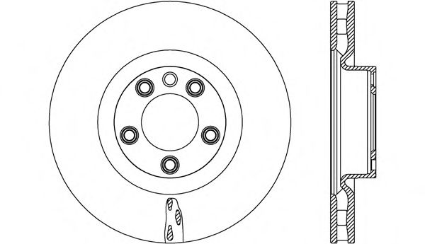 OPEN PARTS BDR2673.20